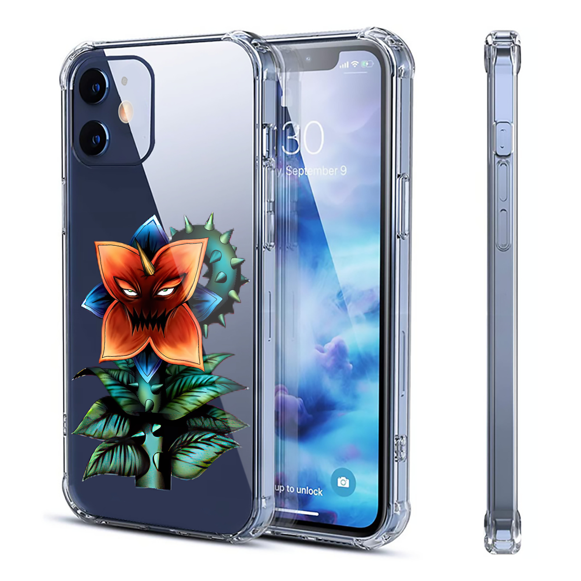 （画像用） 遊☆戯☆王 Yu-Gi-Oh! 【iPhone 12シリーズ対応】透明スマホケース（クリアソフトケース）